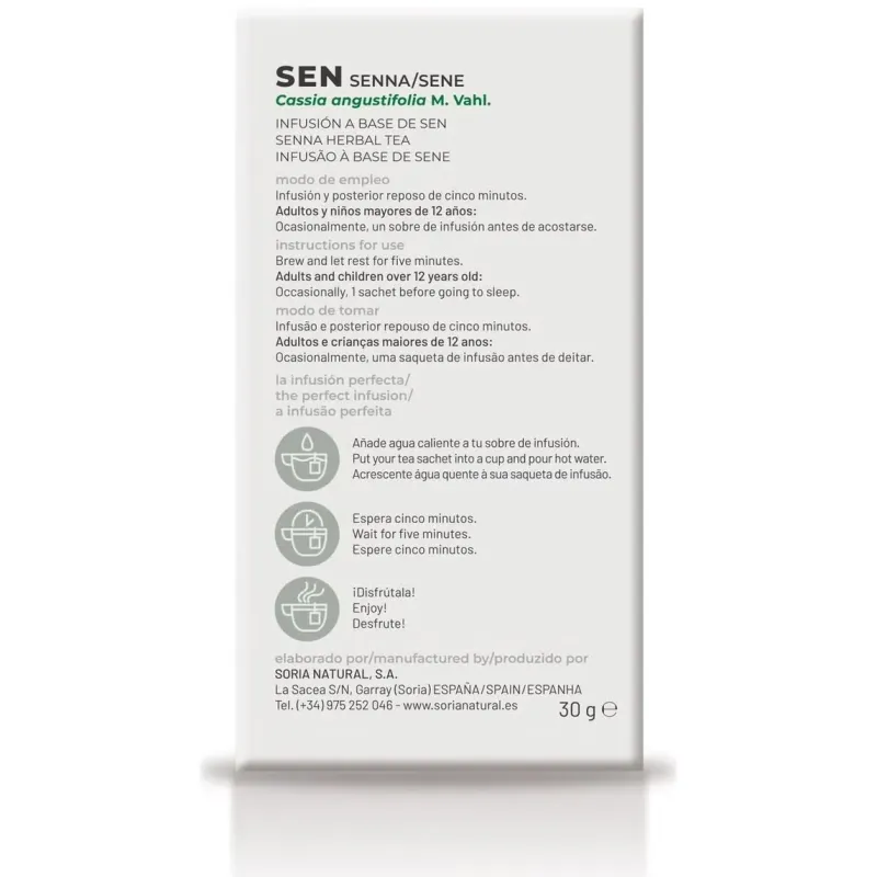 Soria natural sen infusión 20 filtros | Farmacia Barata Soria natural sen infusión 20 filtros | Farmacia Barata