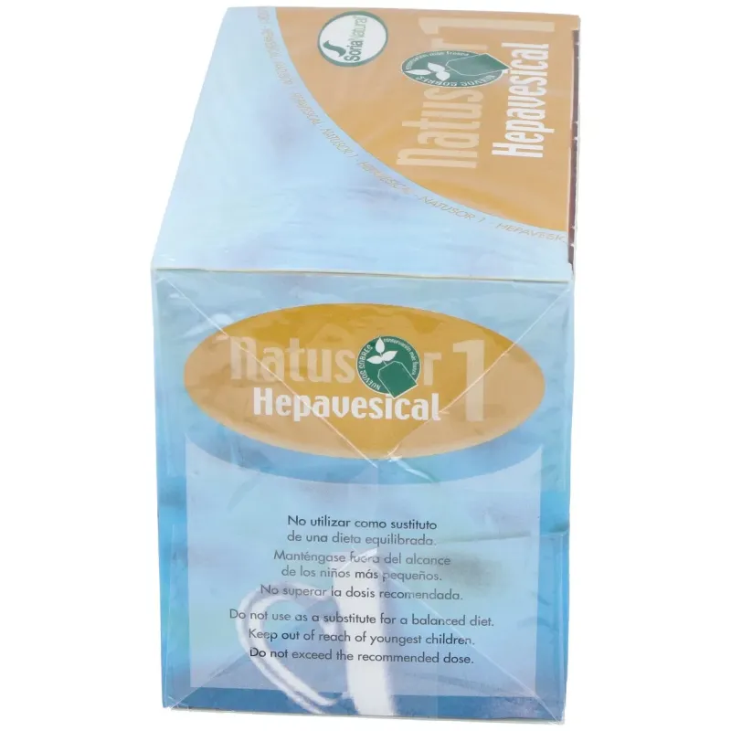 Soria natural natusor 01 - hepavesical 20 filtros | Farmacia Barata