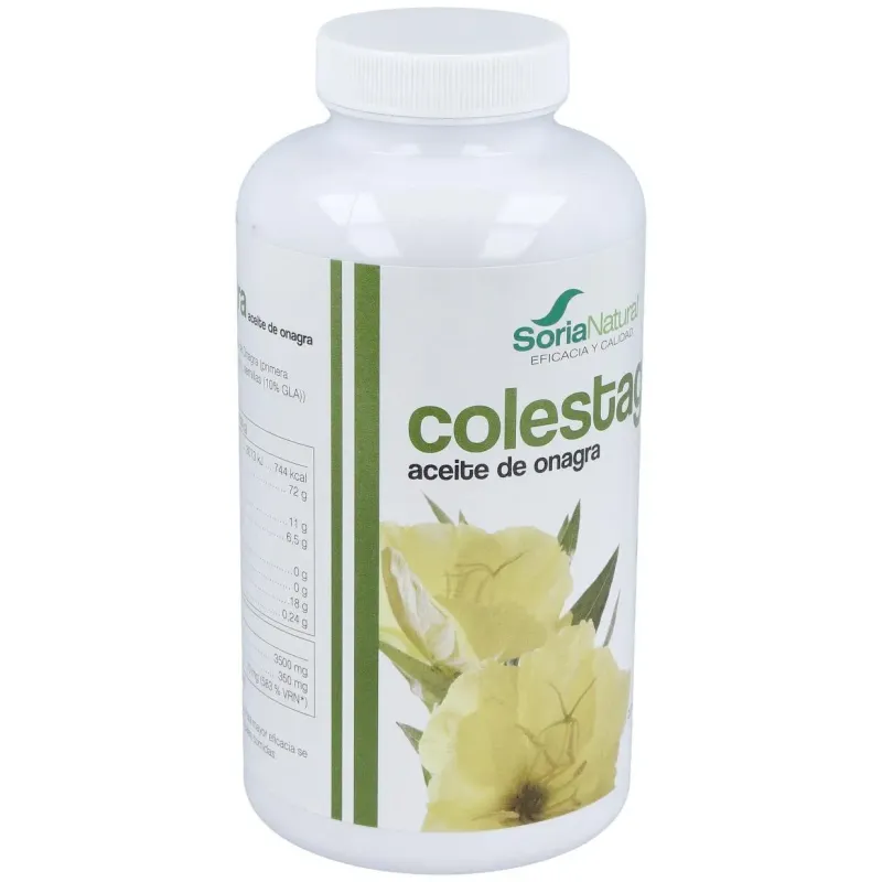Soria natural colestagra aceite de onagra 500 perlas | Farmacia Barata Soria natural colestagra aceite de onagra 500 perlas | Farmacia Barata