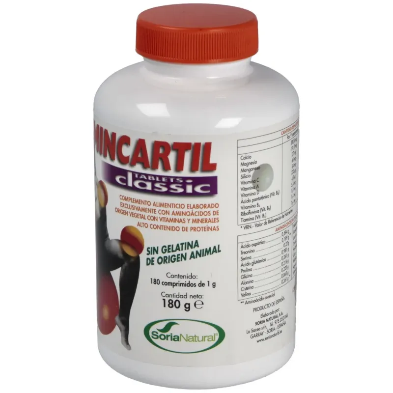 Soria natural mincartil classic tablets 180comp | Farmacia Barata Soria natural mincartil classic tablets 180comp | Farmacia Barata