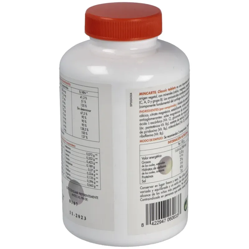 Soria natural mincartil classic tablets 180comp | Farmacia Barata Soria natural mincartil classic tablets 180comp | Farmacia Barata