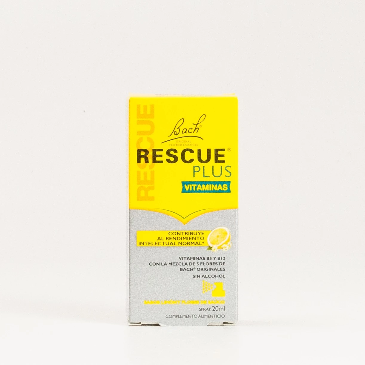 Bach Rescue Plus Vitaminas Spray, 20ml.