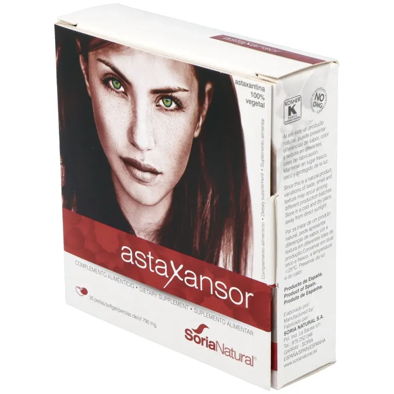 Soria natural astaxansor 30 perlas | Farmacia Barata Soria natural astaxansor 30 perlas | Farmacia Barata