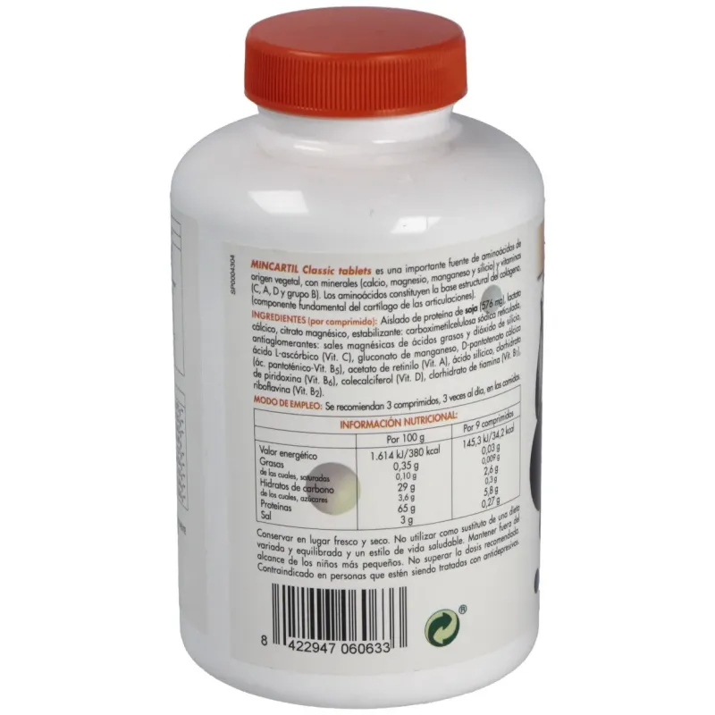 Soria natural mincartil classic tablets 180comp | Farmacia Barata Soria natural mincartil classic tablets 180comp | Farmacia Barata