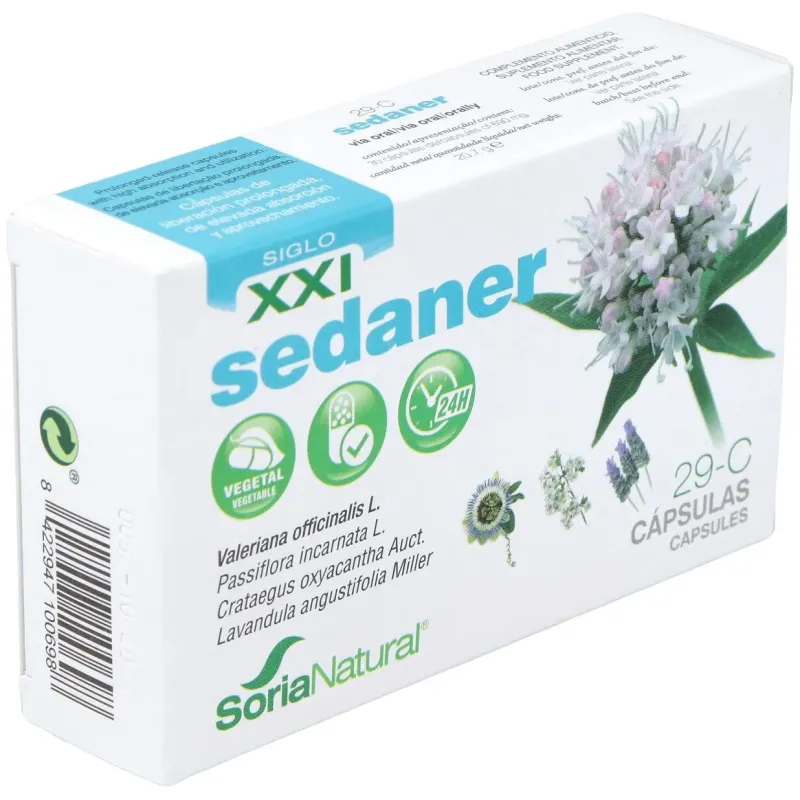 Cap.c-29 sedaner xxi valer+espin+pasif+lava 30cap. | Farmacia Barata