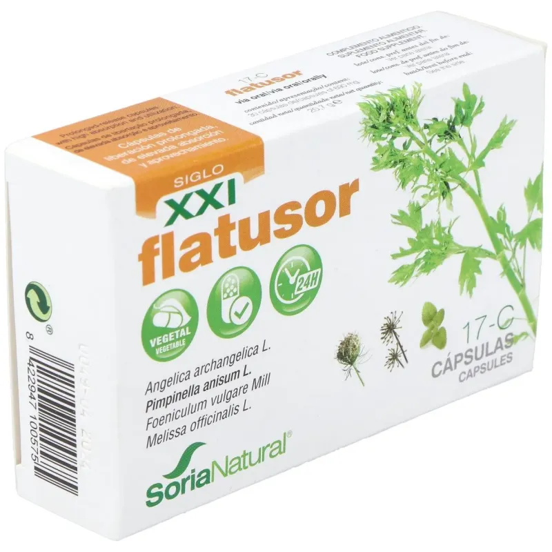 Cap.c-17 flatusor xxi ang+anis+hinoj+melis 30cap. | Farmacia Barata