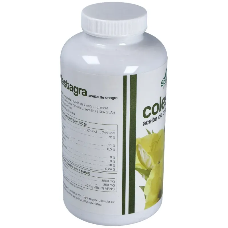 Soria natural colestagra aceite de onagra 500 perlas | Farmacia Barata Soria natural colestagra aceite de onagra 500 perlas | Farmacia Barata