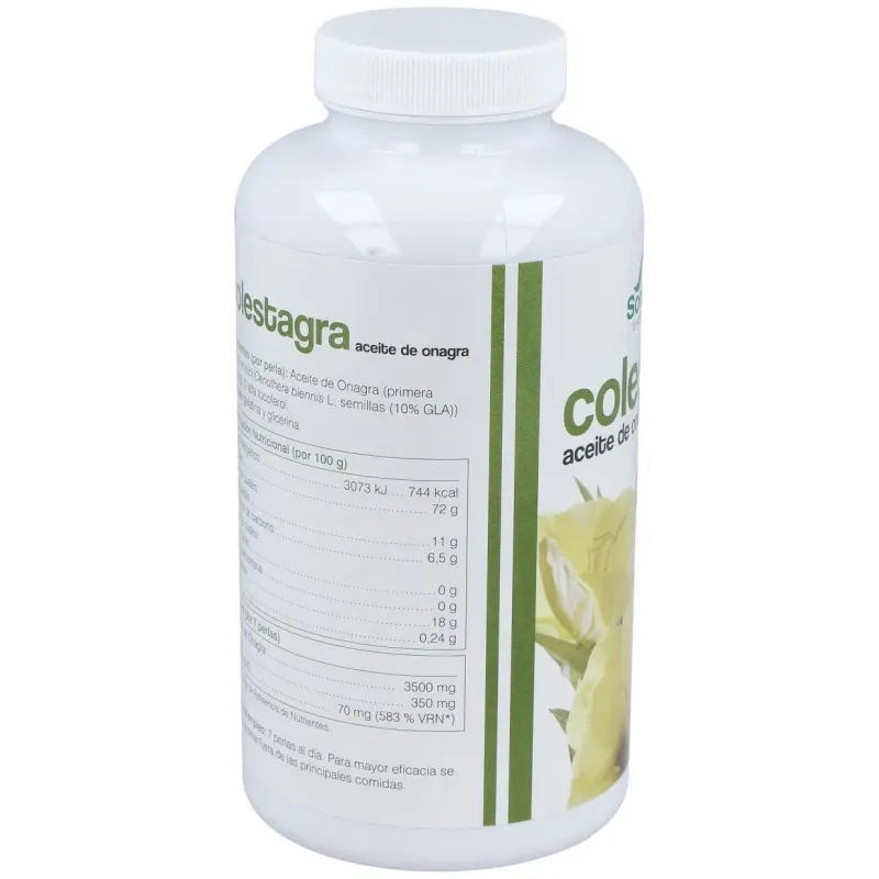 Soria natural colestagra aceite de onagra 500 perlas | Farmacia Barata Soria natural colestagra aceite de onagra 500 perlas | Farmacia Barata