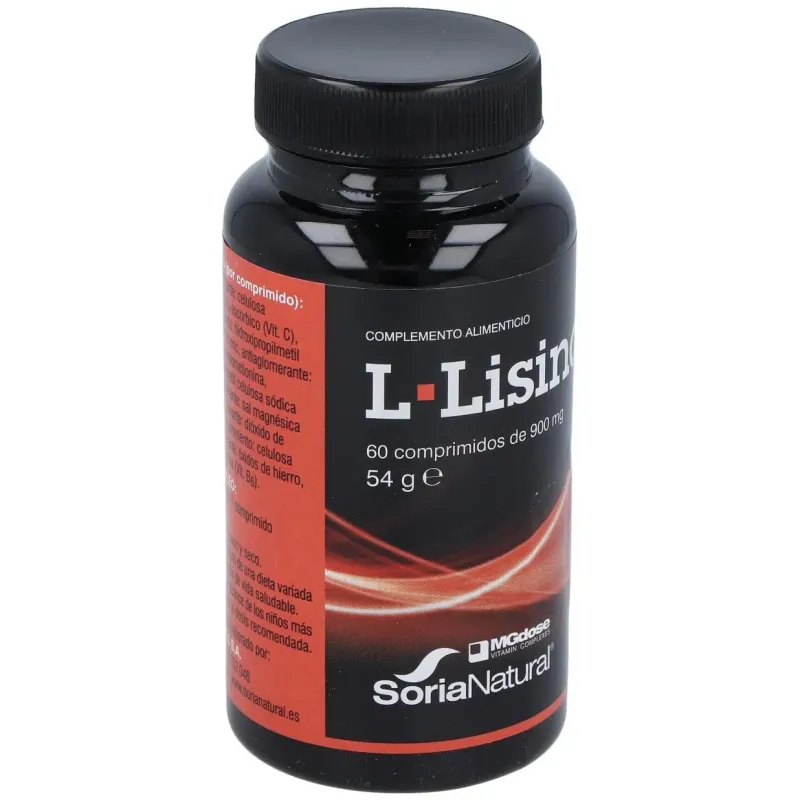 Mgdose l-lisina 900mg 60comp | Farmacia Barata