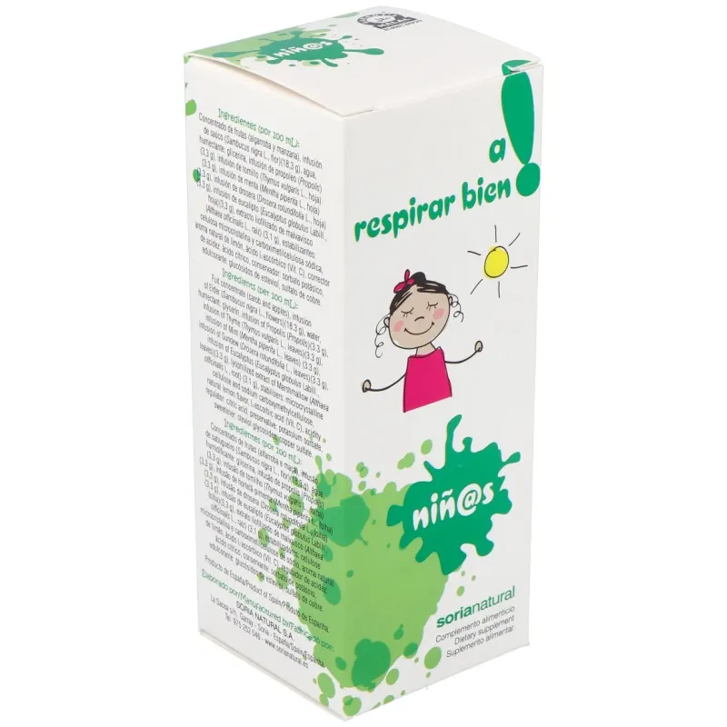 Xarope infantil soria natural para respirar bem 150ml | Farmacia Barata Xarope infantil soria natural para respirar bem 150ml | Farmacia Barata