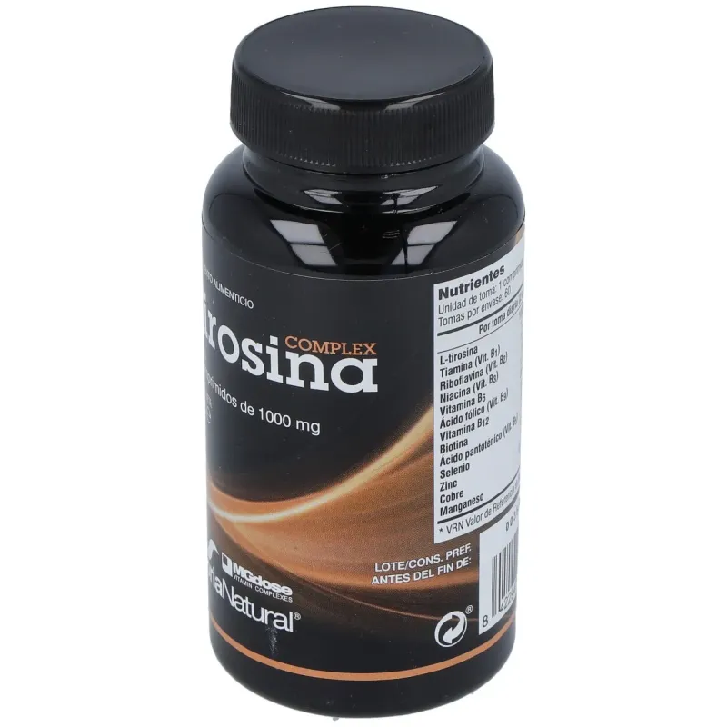 Mgdose tirosina complex 1000mg 60comp | Farmacia Barata