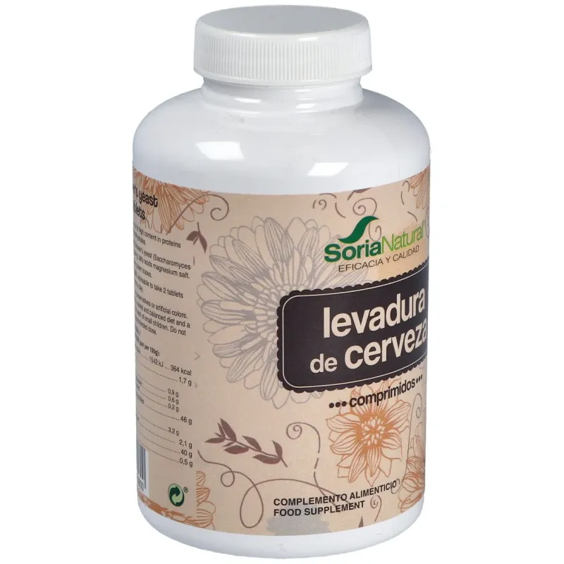Soria natural levadura de cerveza 500comp | Farmacia Barata Soria natural levadura de cerveza 500comp | Farmacia Barata