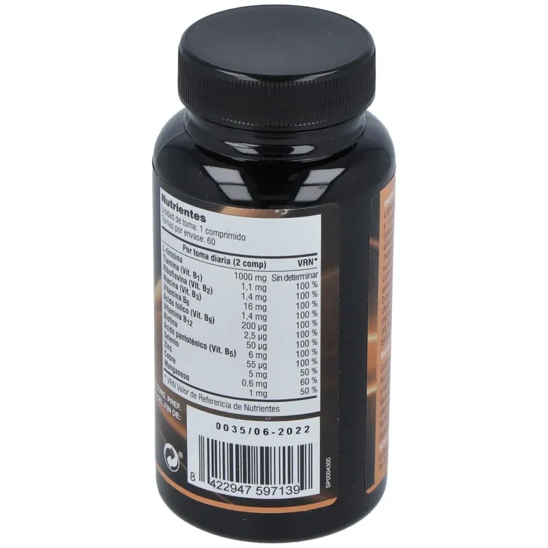 Mgdose tirosina complex 1000mg 60comp | Farmacia Barata