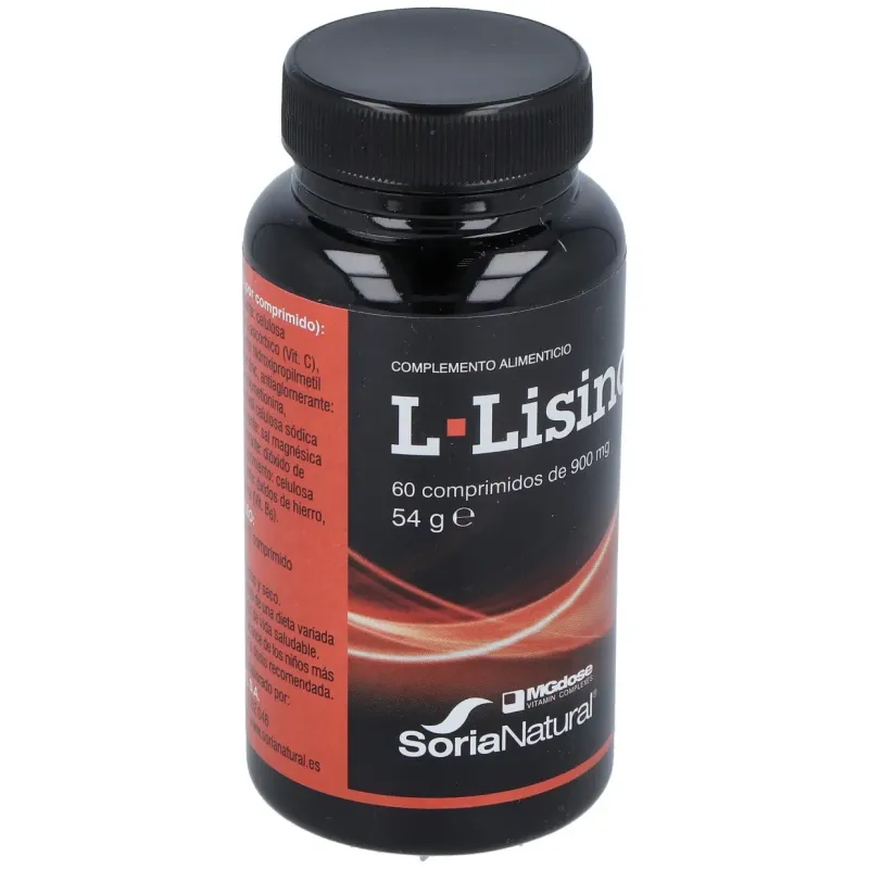 Mgdose l-lisina 900mg 60comp | Farmacia Barata