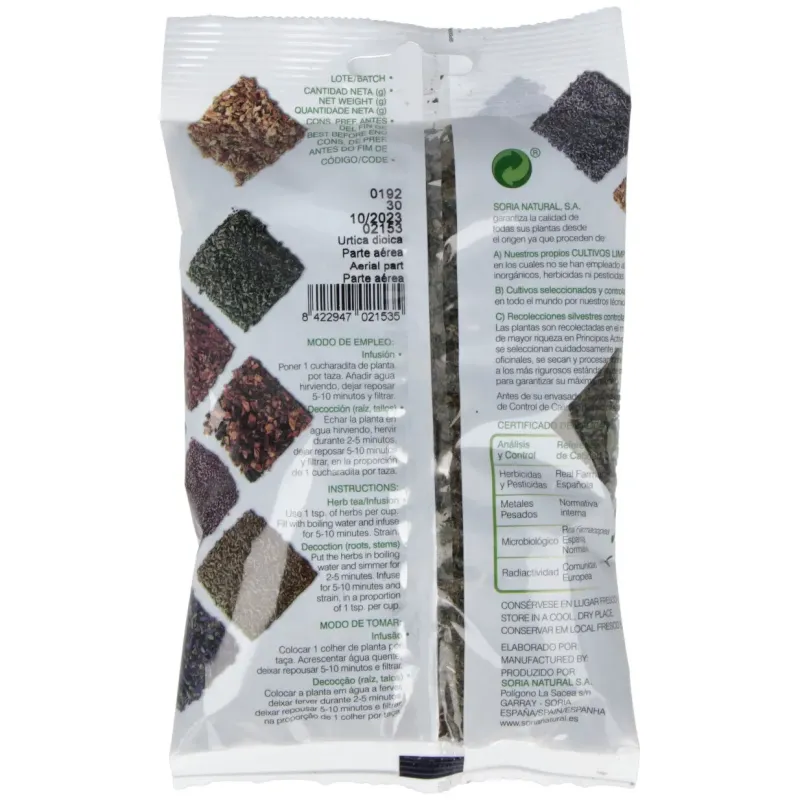 Soria natural infusion ortiga verde 30g | Farmacia Barata Soria natural infusion ortiga verde 30g | Farmacia Barata