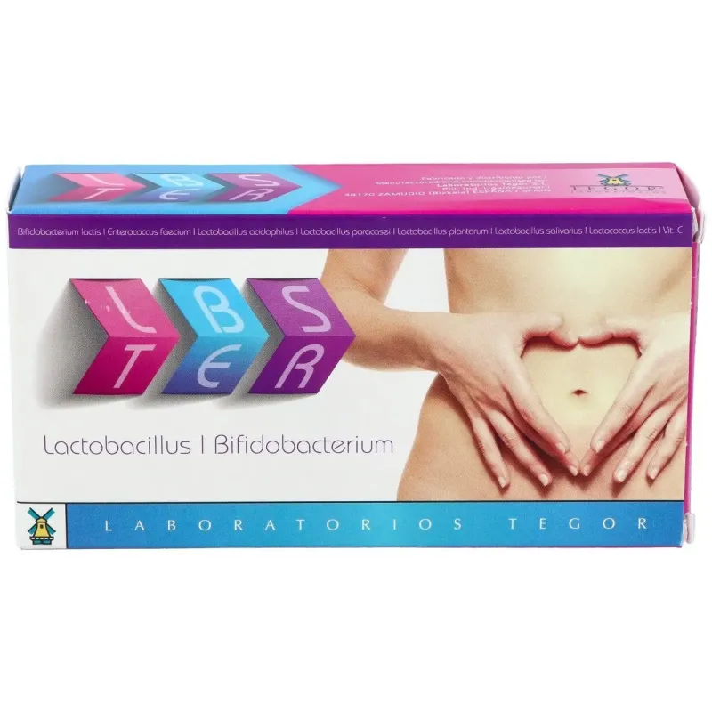 Tegor lbs ter probiótico 45comp | Farmacia Barata