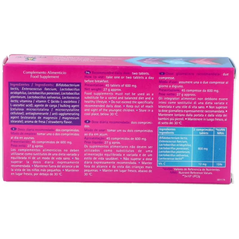 Tegor lbs ter probiótico 45comp | Farmacia Barata