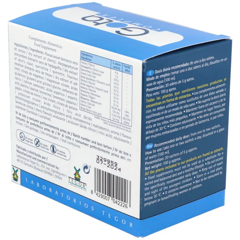Tegor gota complex 20 sobres | Farmacia Barata Tegor gota complex 20 sobres | Farmacia Barata