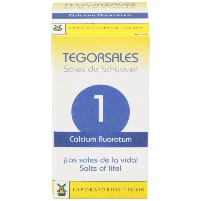 Calcium-fluor.d12 tegorsales (nº1) 350 comp.20g | Farmacia Barata