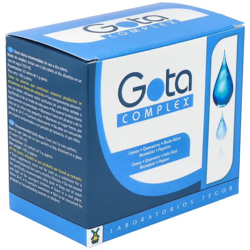 Tegor gota complex 20 sobres | Farmacia Barata Tegor gota complex 20 sobres | Farmacia Barata