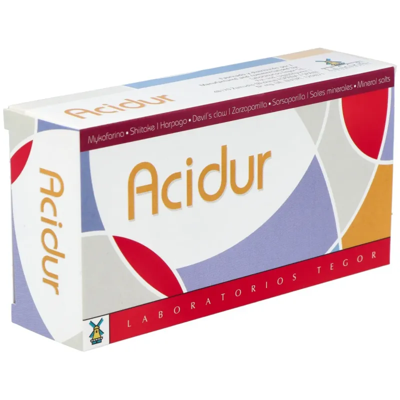 Tegor acidur 60caps | Farmacia Barata