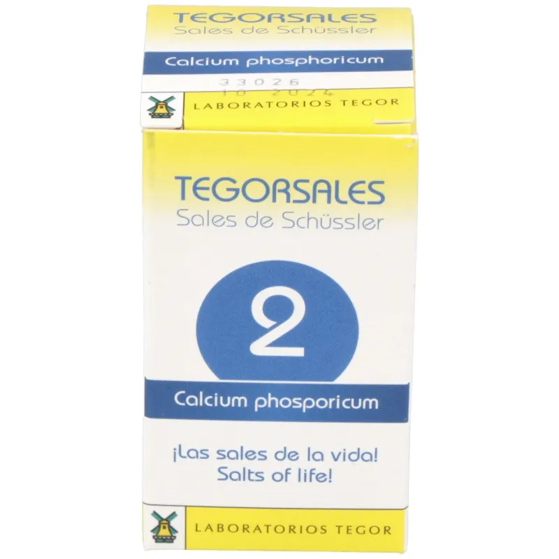 Calcium-phosp.d6 tegorsales (nº2) 350 comp.20g | Farmacia Barata