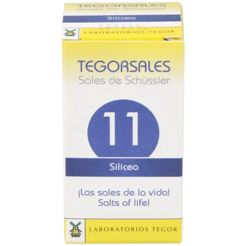 Silicea d12 tegorsales (nº11) 350 comp.20g | Farmacia Barata