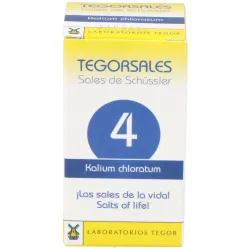 Kalium-chlor.d6 tegorsales (nº4) 350 comp.20g