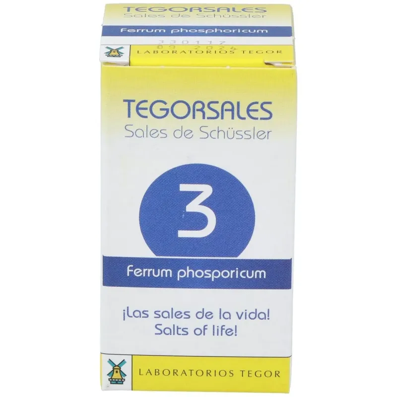 Tegor tegor sal 3 ferrum phosphoricum 350comps | Farmacia Barata Tegor tegor sal 3 ferrum phosphoricum 350comps | Farmacia Barata