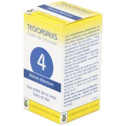 Kalium-chlor.d6 tegorsales (nº4) 350 comp.20g | Farmacia Barata
