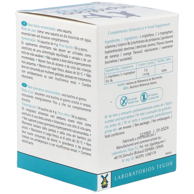 Triptofano max 14sbrs. | Farmacia Barata