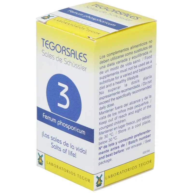 Tegor tegor sal 3 ferrum phosphoricum 350comps | Farmacia Barata Tegor tegor sal 3 ferrum phosphoricum 350comps | Farmacia Barata