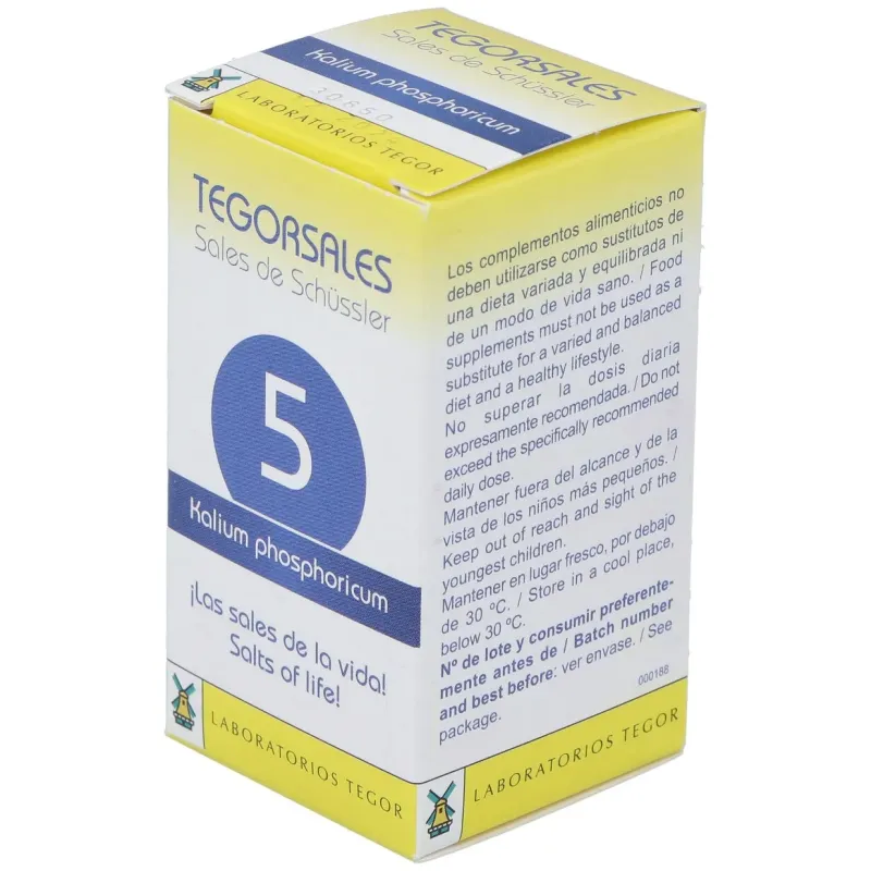 Tegor tegor sal 5 kalium phosphoricum 350comps | Farmacia Barata Tegor tegor sal 5 kalium phosphoricum 350comps | Farmacia Barata