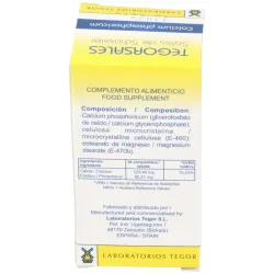 Calcium-phosp.d6 tegorsales (nº2) 350 comp.20g | Farmacia Barata