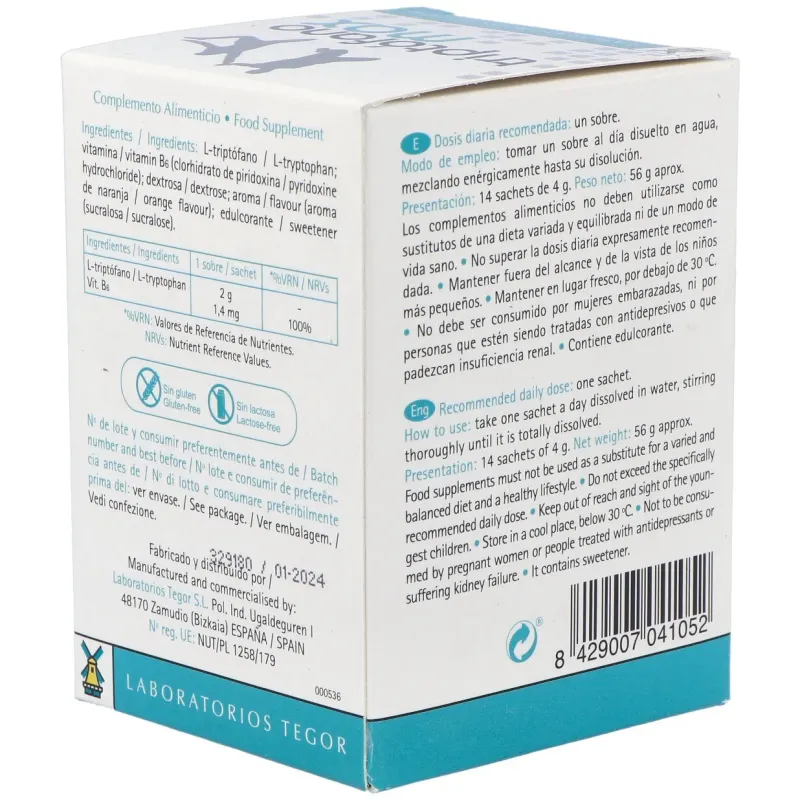 Triptofano max 14sbrs. | Farmacia Barata