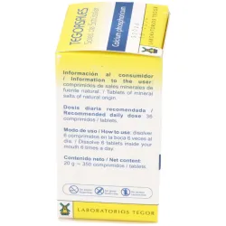 Calcium-phosp.d6 tegorsales (nº2) 350 comp.20g | Farmacia Barata