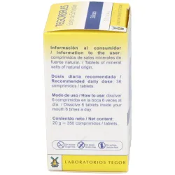 Silicea d12 tegorsales (nº11) 350 comp.20g | Farmacia Barata
