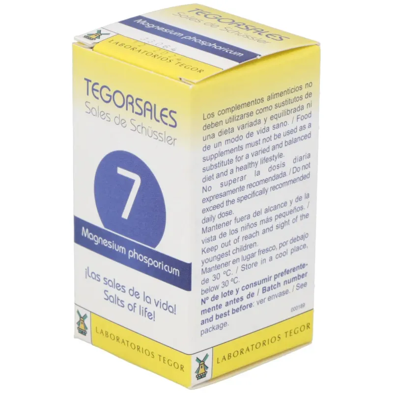 Magnesium-phos.d6 tegorsales (nº7) 350 comp.20g | Farmacia Barata