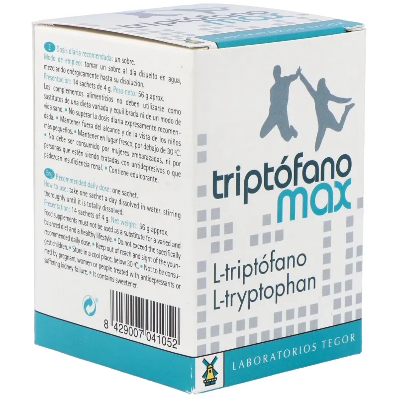Triptofano max 14sbrs. | Farmacia Barata