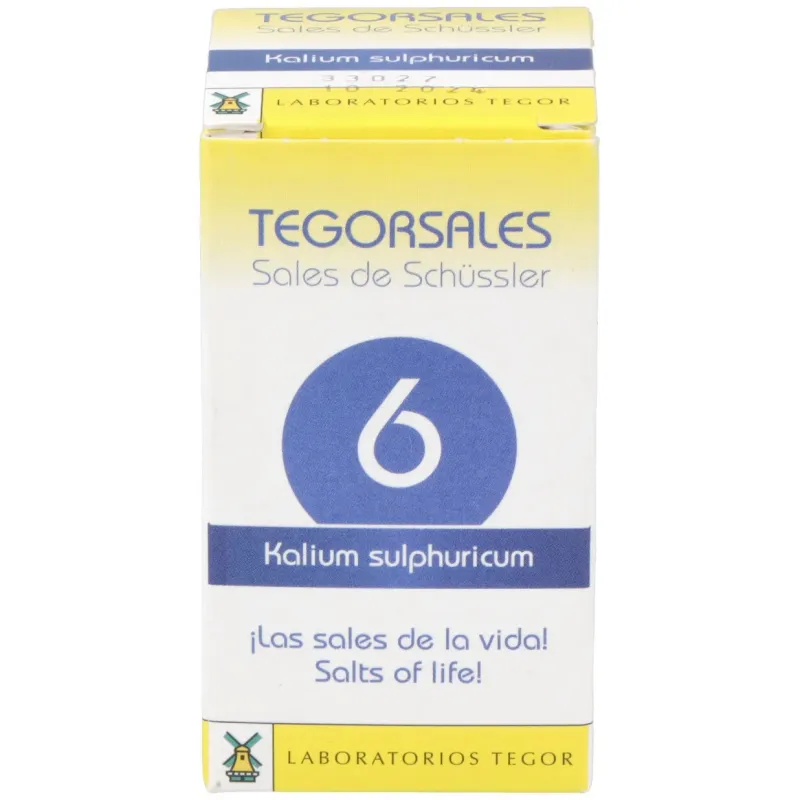 Tegor tegor sal 6 kalium sulphuricum 350comps | Farmacia Barata Tegor tegor sal 6 kalium sulphuricum 350comps | Farmacia Barata