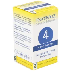 Kalium-chlor.d6 tegorsales (nº4) 350 comp.20g | Farmacia Barata