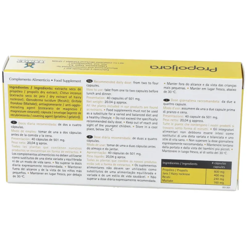 Propoleoter propoljara 40cap. | Farmacia Barata Propoleoter propoljara 40cap. | Farmacia Barata