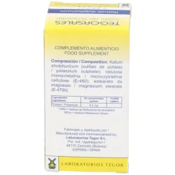 Tegor tegor sal 6 kalium sulphuricum 350comps | Farmacia Barata Tegor tegor sal 6 kalium sulphuricum 350comps | Farmacia Barata