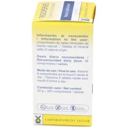 Tegor tegor sal 6 kalium sulphuricum 350comps | Farmacia Barata Tegor tegor sal 6 kalium sulphuricum 350comps | Farmacia Barata