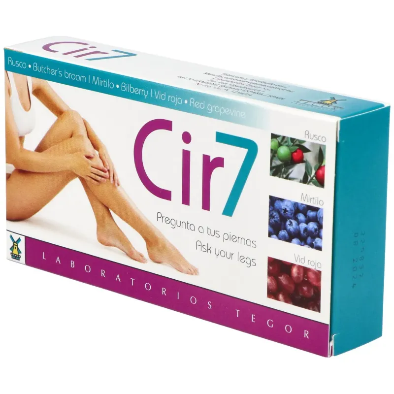 Cir 7 (circulacion) 40caps. agbio | Farmacia Barata