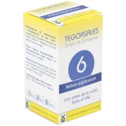 Tegor tegor sal 6 kalium sulphuricum 350comps | Farmacia Barata Tegor tegor sal 6 kalium sulphuricum 350comps | Farmacia Barata
