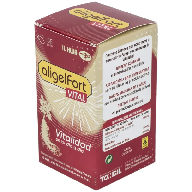 Aligel fort vital il hwa 55perlas | Farmacia Barata Aligel fort vital il hwa 55perlas | Farmacia Barata