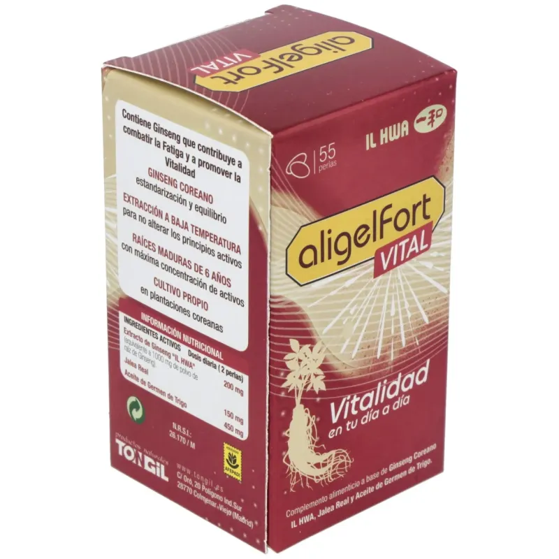 Aligel fort vital il hwa 55perlas | Farmacia Barata Aligel fort vital il hwa 55perlas | Farmacia Barata