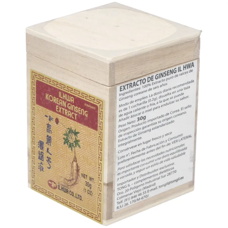 Tongil il hwa extracto puro ginseng coreano 30g | Farmacia Barata