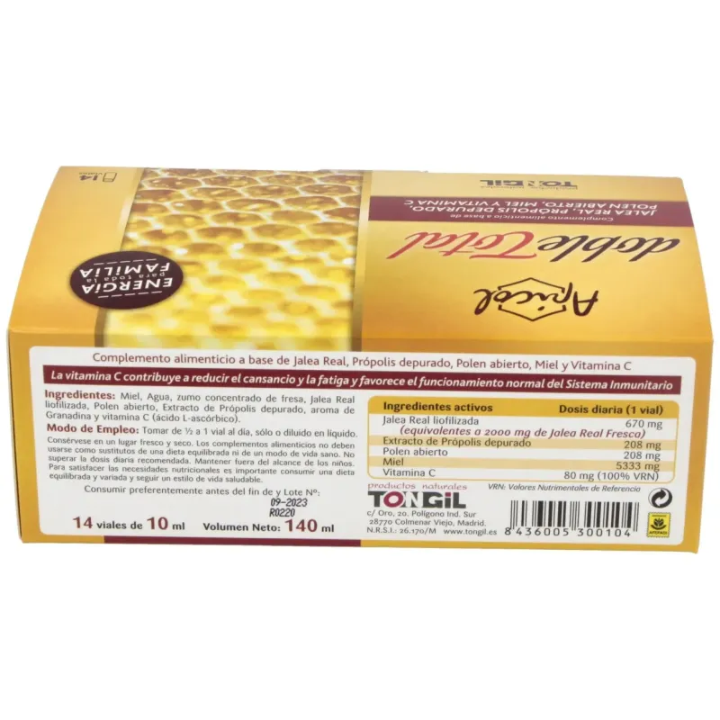 Tongil apicol doble total 14 viales | Farmacia Barata